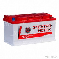 Аккумулятор Электроисток 100 А.З.Г. с круглыми клеммами | L, EN800 (Азия)