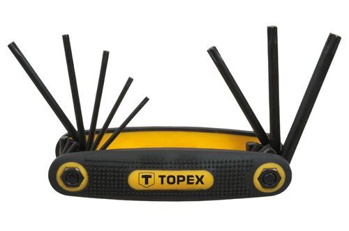 Набор Torx ключей Topex - 8 шт. | 35D959