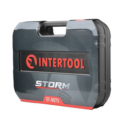 Набор инструментов 73 ед. 1/4 х 1/2 Storm Intertool | ET-8073