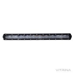 Світлодіодна фара LED (ЛІД) BAR прямокутна 100W, 20 ламп, смеш. промінь 10/30V 6000K (540мм х 80мм х 45мм) | VTR