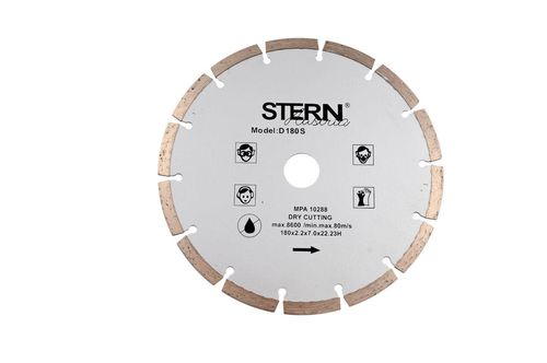 Алмазний диск 180 мм сегмент Stern | AD-8420