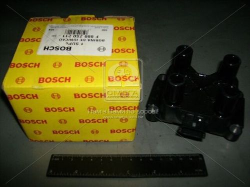 Катушка зажигания ВАЗ (2111-3705010, 21110 3705010 04) | Boschснг