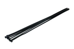 Хомут пластиковий Mastertool - 3,6 х 370 мм, чорний (100 шт.) | 20-1851