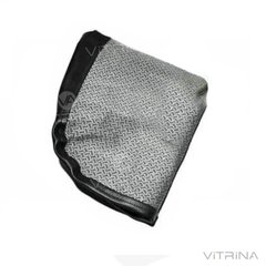 Чехол подушки сиденья текстиль на синтепоне (черный), под шнур МТЗ УК | 70-6803020 VTR