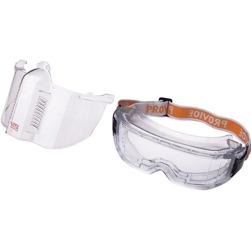 Очки-маска защитные Vision (линза не потеющее ПК стекло, антицарапина) | VTR (Украина) ZO-0022