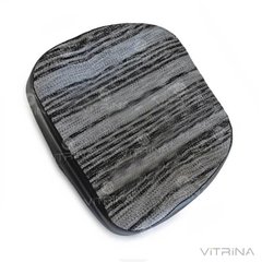 Чехол подушки сиденья текстиль на синтепоне (черный) без подкладки, под шнур МТЗ УК VTR