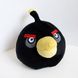 Мягкая игрушка Weber Toys Angry Birds Птица Бомб средняя 20см (609)