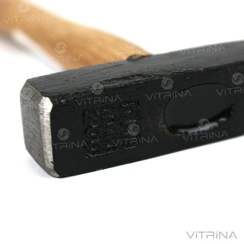 Молоток слесарный с деревянной рукояткой Стандарт (200 гр) | СИЛА 320102