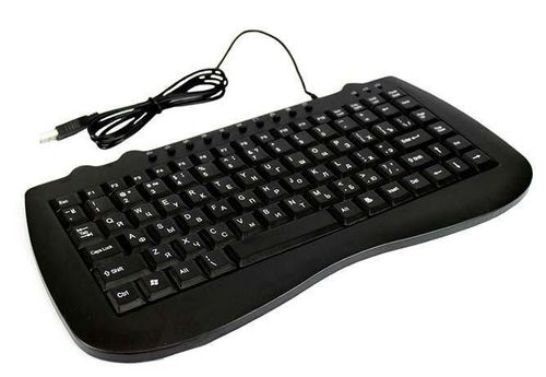 Клавиатура Keyboard Usb mini multimedia KB-980, черная