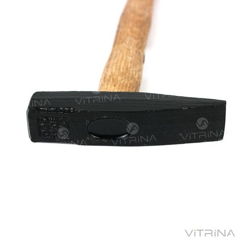 Молоток слесарный с деревянной рукояткой Стандарт (300 гр) | СИЛА 320103
