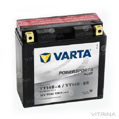 Аккумулятор VARTA FS AGM 13Ah-12v YT14B-4, YT14B-BS (152x70x150) со стандартными клеммами | L, Y11, EN190 (Европа)