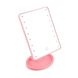 Дзеркало з підсвічуванням косметичний MHZ Magic Makeup Mirror R86667, Pink