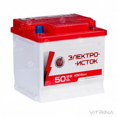 Аккумулятор Электроисток 50 А.З.Г. с круглыми клеммами | L, EN400 (Азия)