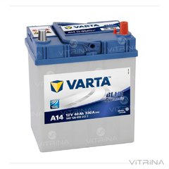 Акумулятор VARTA BD (A14) 40Ah-12v (187х127х227) зі стандартними клемами | R, EN330, 1-й сорт (Європа)