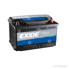 Акумулятор EXIDE CLASSIC 65Ah-12v EC652 (278х175х175) │ R, EN540 (Європа)