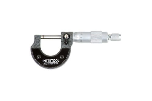 Мікрометр Intertool - 0 x 25 мм, 0,01 мм | MT-3041