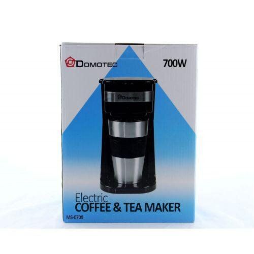 Крапельна кавоварка DOMOTEC MS-0709 з металевим кухлем