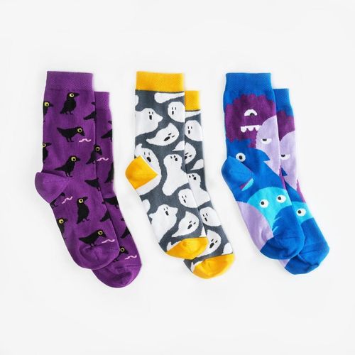 Детские носки Dodo Socks Babaiko 7-10 лет, набор 3 пары