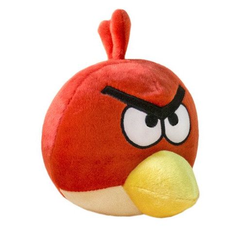 Мягкая игрушка Weber Toys Angry Birds Птица Ред большая 28см (553)