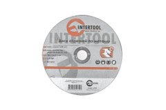 Круг отрезной 180 х 2,0 х 22,2 мм по металлу Intertool | CT-4014