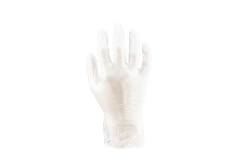 Рукавички Аліска медичні (білі) (M) (в пачці 100 рукавичок) | mirza-029