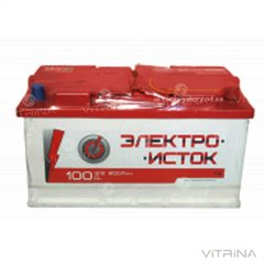 Аккумулятор Электроисток 100 А.З.Е. с круглыми клеммами | R, EN800 (Европа)