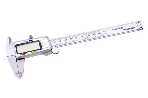 Штангенциркуль 150 мм электронный, цена деления 0,02 мм металлический Mastertool | 30-0628