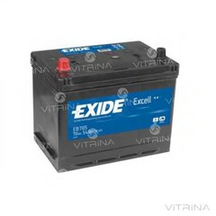 Акумулятор EXIDE EXCELL 70Ah-12v EB705 (266х172х223) │ L, EN540