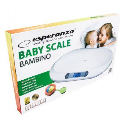 Весы для новорожденных детские весы Esperanza EBS015 Bambino
