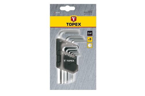 Набор шестигранных ключей Topex - 9 шт. | 35D955