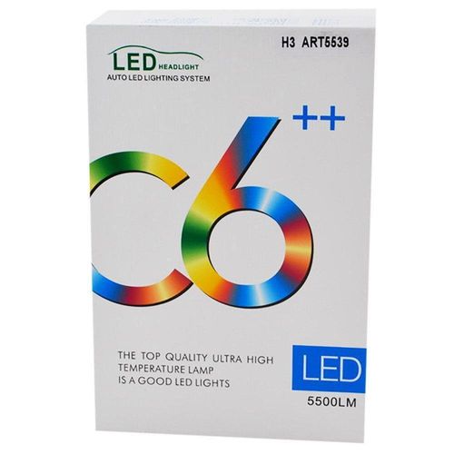 Комплект автомобильных LED ламп MHZ C6 H3 5539