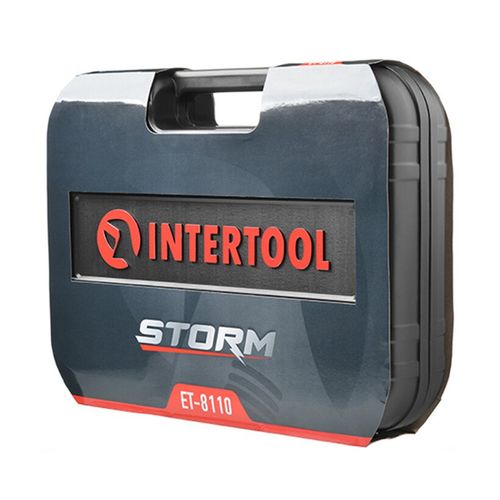 Набор инструментов 110 ед. 1/4 х 1/2 Storm Intertool | ET-8110