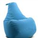 Кресло мешок груша Голубой, L 65х85, Оксфорд с внутренним чехлом