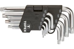Набір п'ятигранних ключів Topex - 9 шт. | 35D950