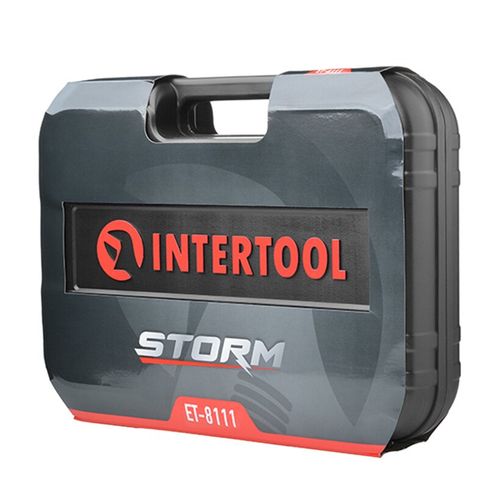 Набор инструментов 111 ед. 1/4 х 1/2 Storm Intertool | ET-8111
