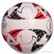 Футбольний м'яч професійний №5 SoccerMax FB-0003 (PU, білий-сірий-червоний)