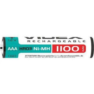 Аккумулятор ААА аккумуляторные батарейки Videx AAA 1100 mAh 2 шт