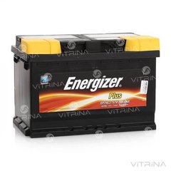 Аккумулятор ENERGIZER Plus 74Ah-12v (278х175х190) со стандартными клеммами | R,EN680 (Европа)