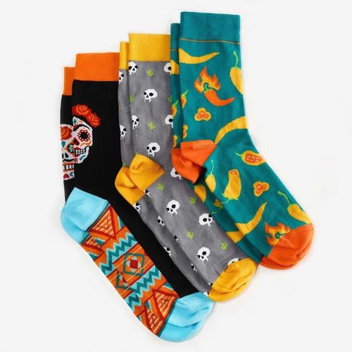 Носки женские Dodo Socks Mexicana 36-38, набор 3 пары